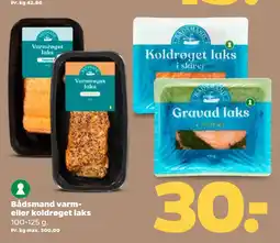 Netto Bådsmand varm- eller koldrøget laks tilbud