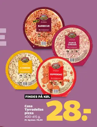 Netto Casa Tarradellas pizza tilbud