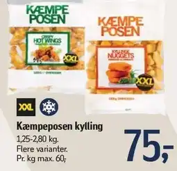 Føtex Kæmpeposen kylling tilbud