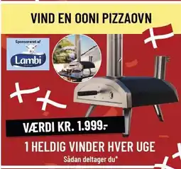 VIND EN OONI PIZZAOVN
