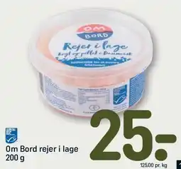 REMA 1000 Om Bord rejer i lage tilbud