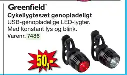 Harald Nyborg Cykellygtesæt genopladeligt tilbud