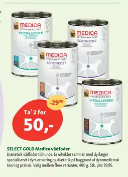 Maxi Zoo SELECT GOLD Medica vådfoder tilbud