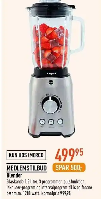 Imerco Blender tilbud