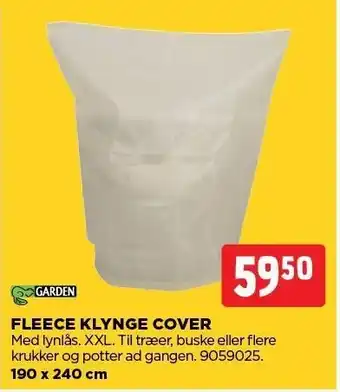 jem & fix FLEECE KLYNGE COVER tilbud