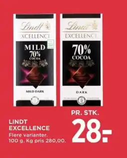 MENY LINDT Excellence tilbud
