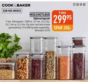 Imerco Opbevaringssæt tilbud