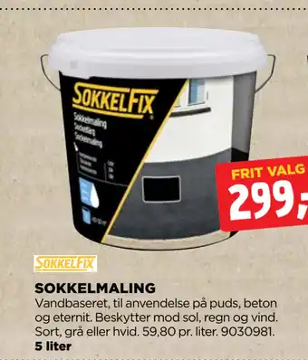 jem & fix SOKKELMALING tilbud