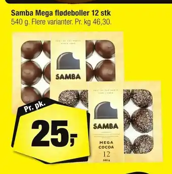 Calle Samba Mega flødeboller 12 stk tilbud