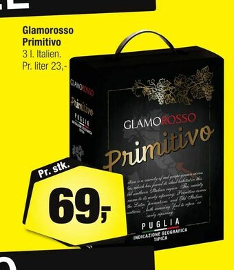 Calle Glamorosso Primitivo tilbud