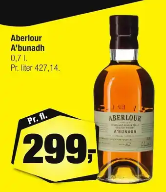 Calle Aberlour A'bunadh tilbud