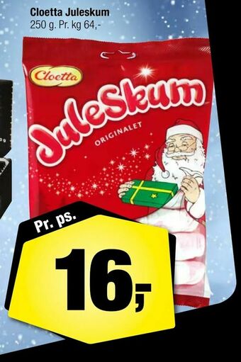 Calle Cloetta Juleskum tilbud