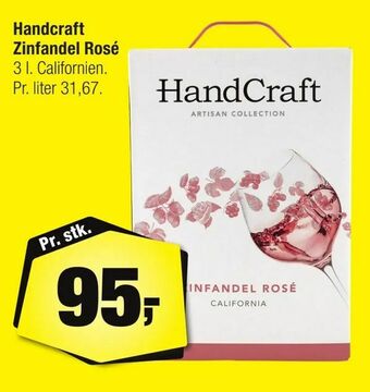 Calle Handcraft Zinfandel Rosé tilbud