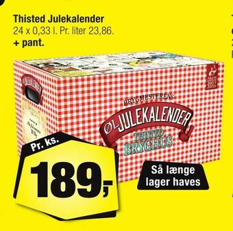 Calle Thisted Julekalender tilbud