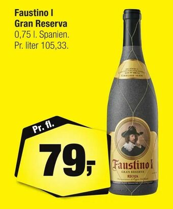 Calle Faustino l Gran Reserva tilbud