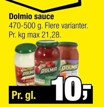 Calle Dolmio sauce tilbud