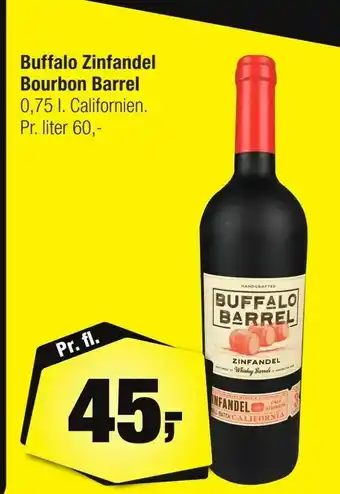 Buffalo Zinfandel Bourbon Barrel