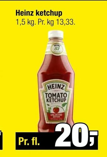 Calle Heinz ketchup tilbud