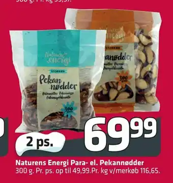 Fleggaard Naturens Energi Para- el. Pekannødder tilbud