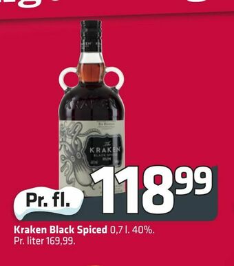Fleggaard Kraken Black Spiced tilbud