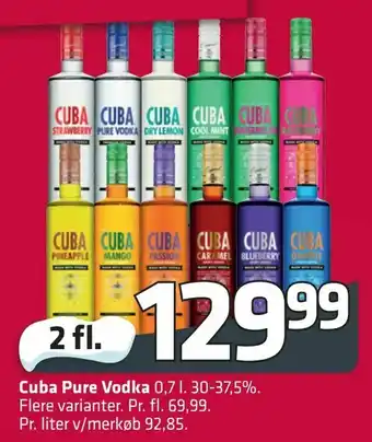 Fleggaard Cuba Pure Vodka tilbud