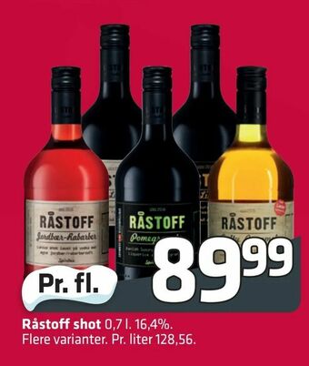 Fleggaard Råstoff shot tilbud
