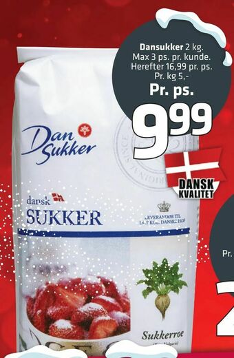 Fleggaard Dansukker tilbud