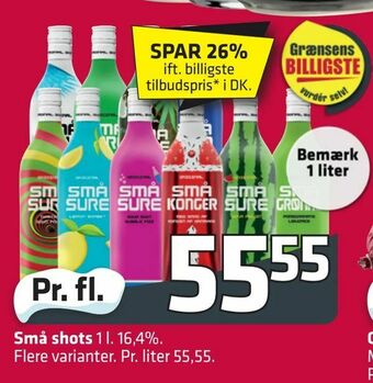 Fleggaard Små shots tilbud