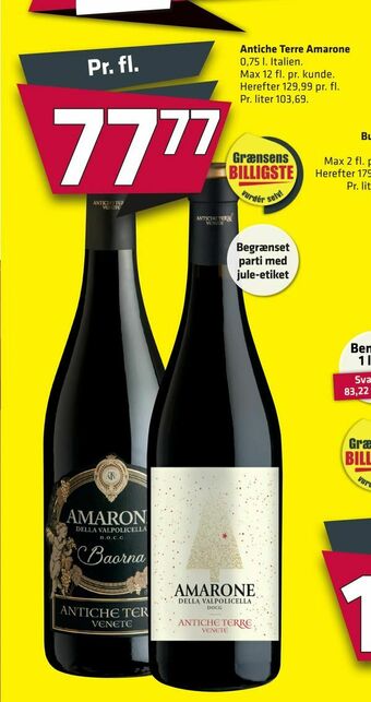 Fleggaard Antiche Terre Amarone tilbud