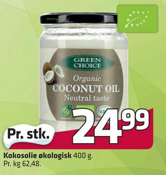 Fleggaard Kokosolie økologisk tilbud