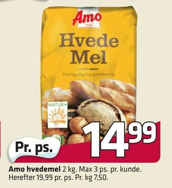 Fleggaard Amo hvedemel tilbud