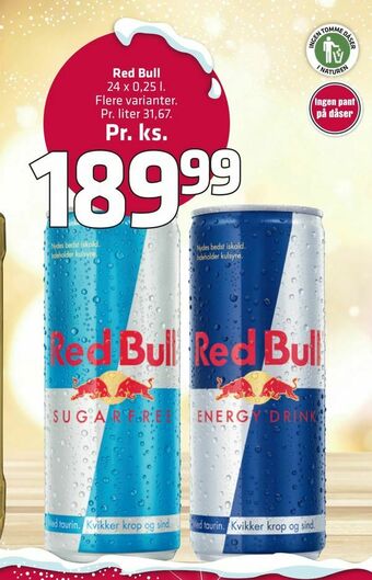 Fleggaard Red Bull tilbud