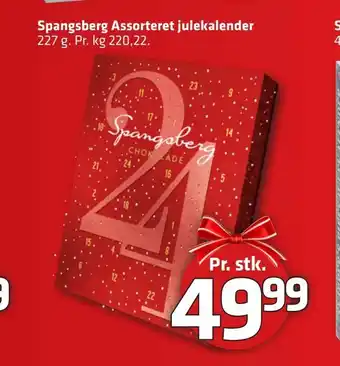 Fleggaard Spangsberg Assorteret julekalender tilbud