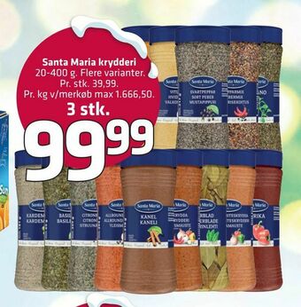 Santa Maria krydderi