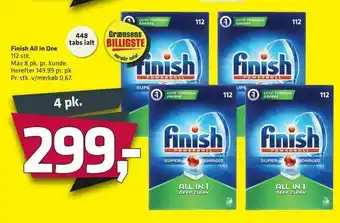 Fleggaard Finish All in One tilbud