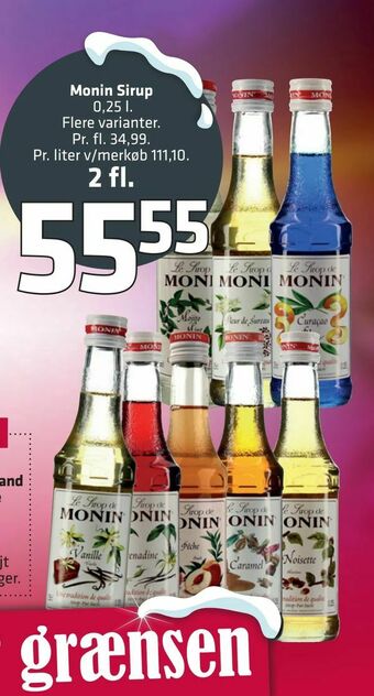 Fleggaard Monin Sirup tilbud