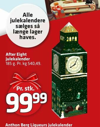 Fleggaard After Eight julekalender tilbud