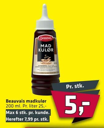Fleggaard Beauvais madkulør tilbud