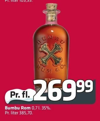 Fleggaard Bumbu Rom tilbud