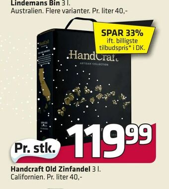 Fleggaard Handcraft Old Zinfandel tilbud