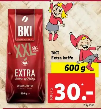 Let-Køb Bki Extra kaffe tilbud