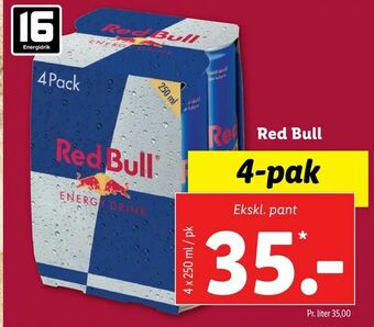 Let-Køb Red Bull tilbud