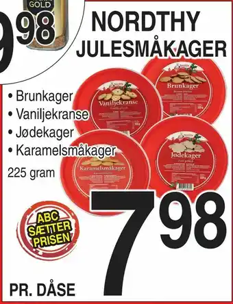 ABC Lavpris Nordthy julesmåkager tilbud
