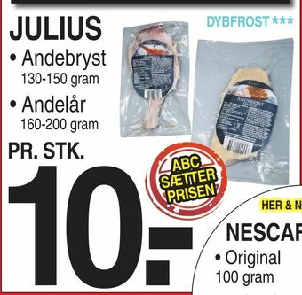 ABC Lavpris Julius tilbud