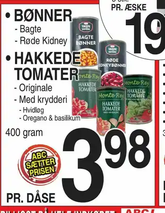ABC Lavpris • bønner tilbud