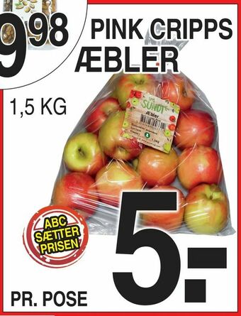 ABC Lavpris Æbler tilbud