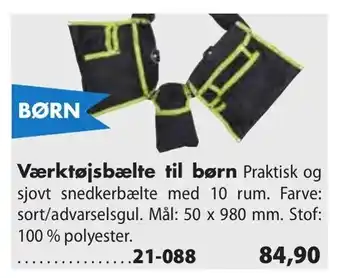 Biltema Værktøjsbælte til børn tilbud