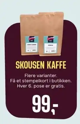 Skousen SKOUSEN KAFFE tilbud