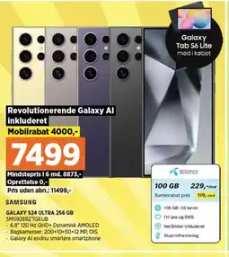 Power SAMSUNG Galaxy S24 Ultra 256 GB tilbud