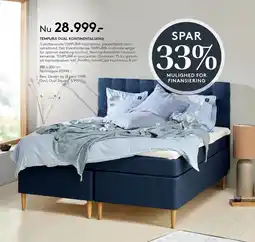 SENG TEMPUR DUAL KONTINENTALSENG tilbud